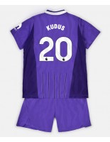 Tottenham Hotspur Mohammed Kudus #20 Alternativní dres pro děti 2026-27 Krátký Rukáv (+ trenýrky)